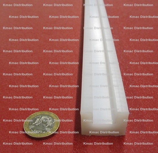 UHMWPE U Channels, Natural, .125 to .750 Inch Thickness